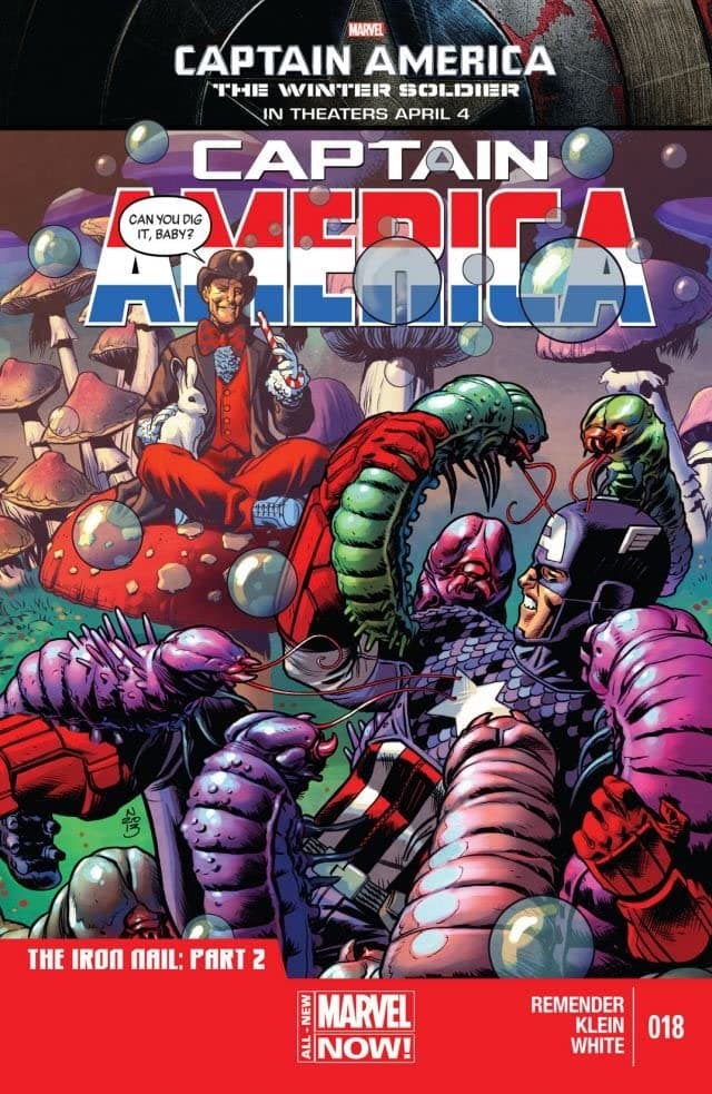 Captain America #18 cover