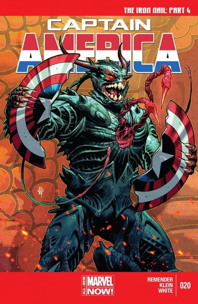 Captain America #20 cover