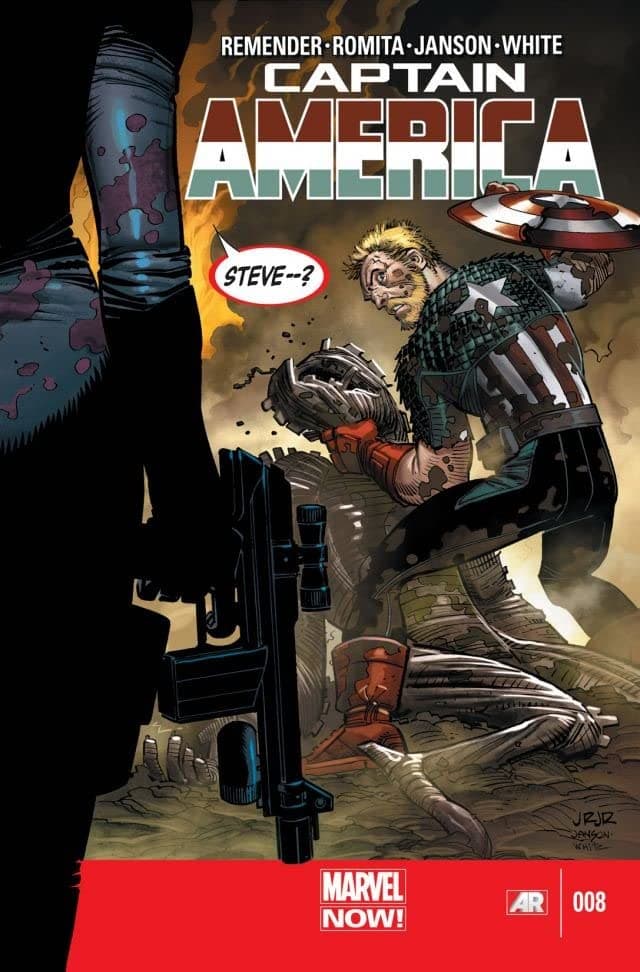 Captain America #8 cover