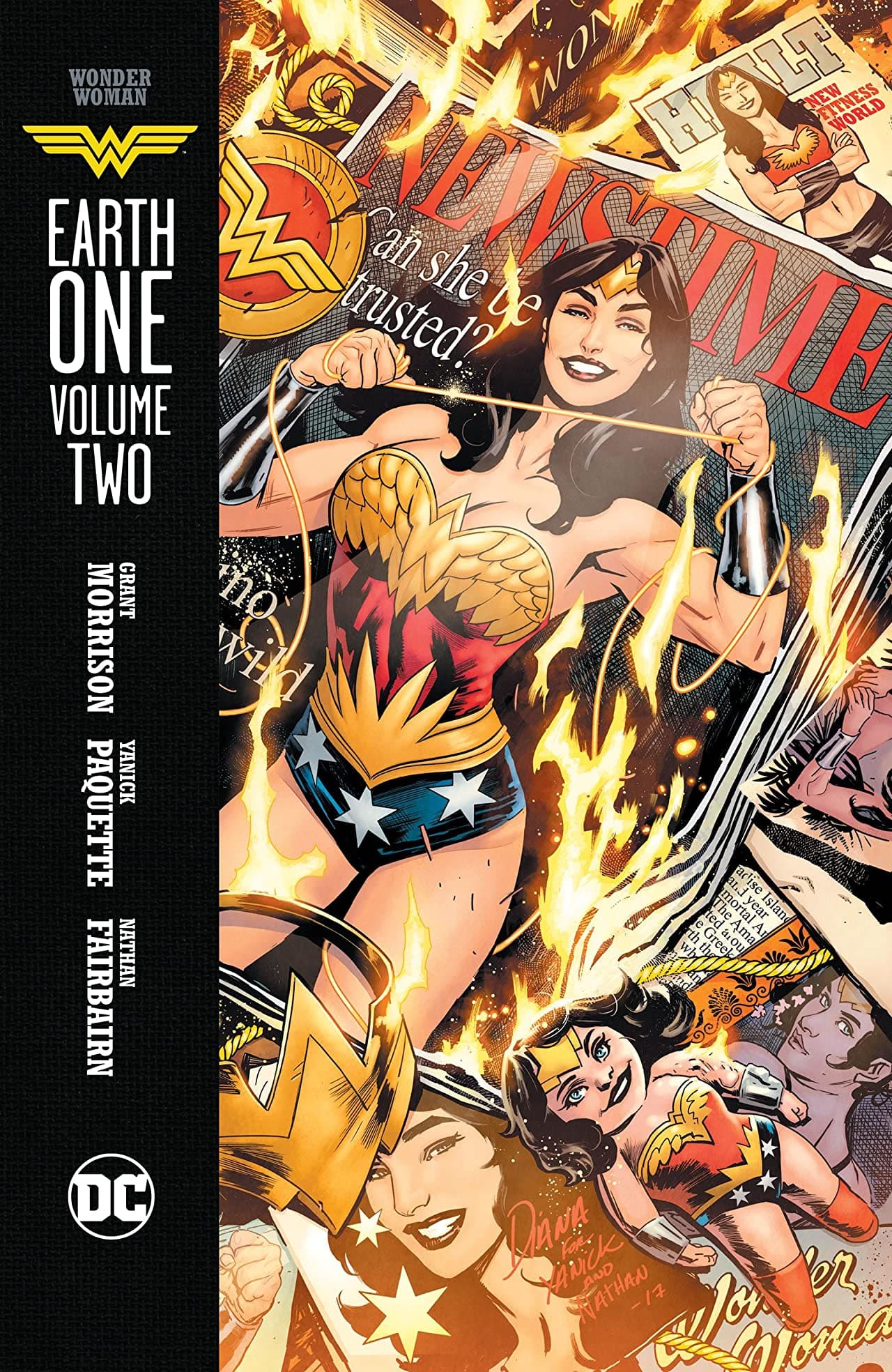 Wonder Woman: Earth One #2 cover