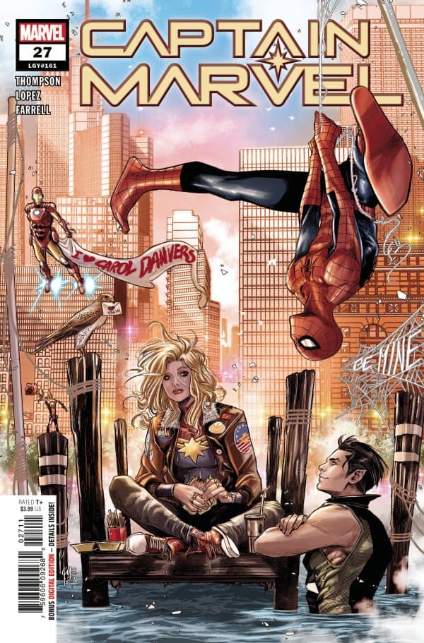 Captain Marvel #27 cover