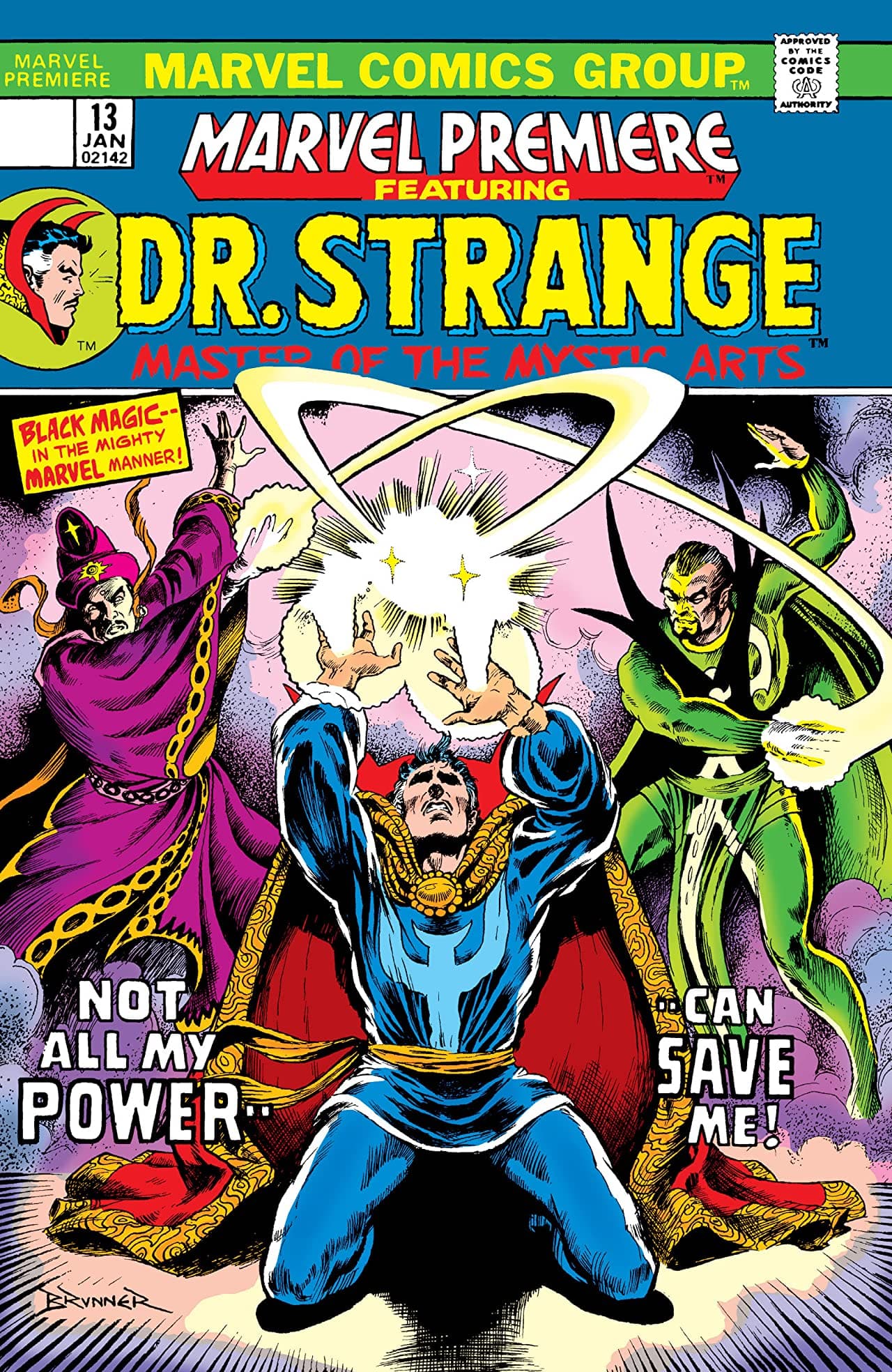 Marvel Premiere #13 cover
