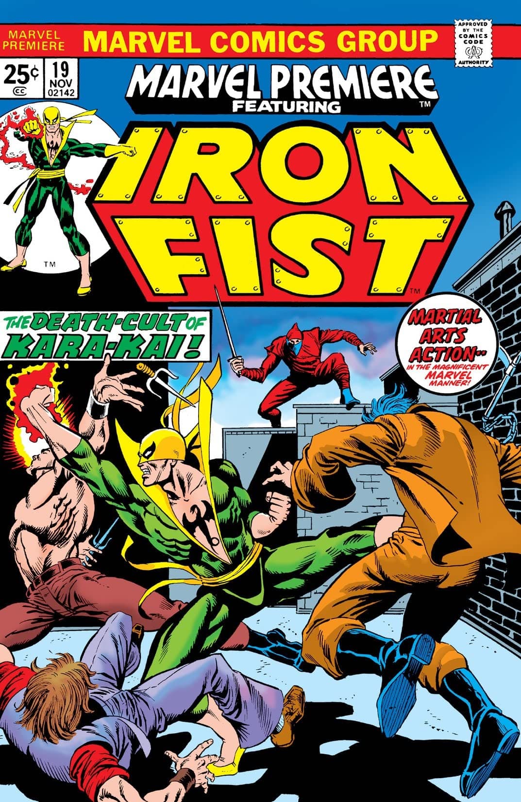 Marvel Premiere #19 cover