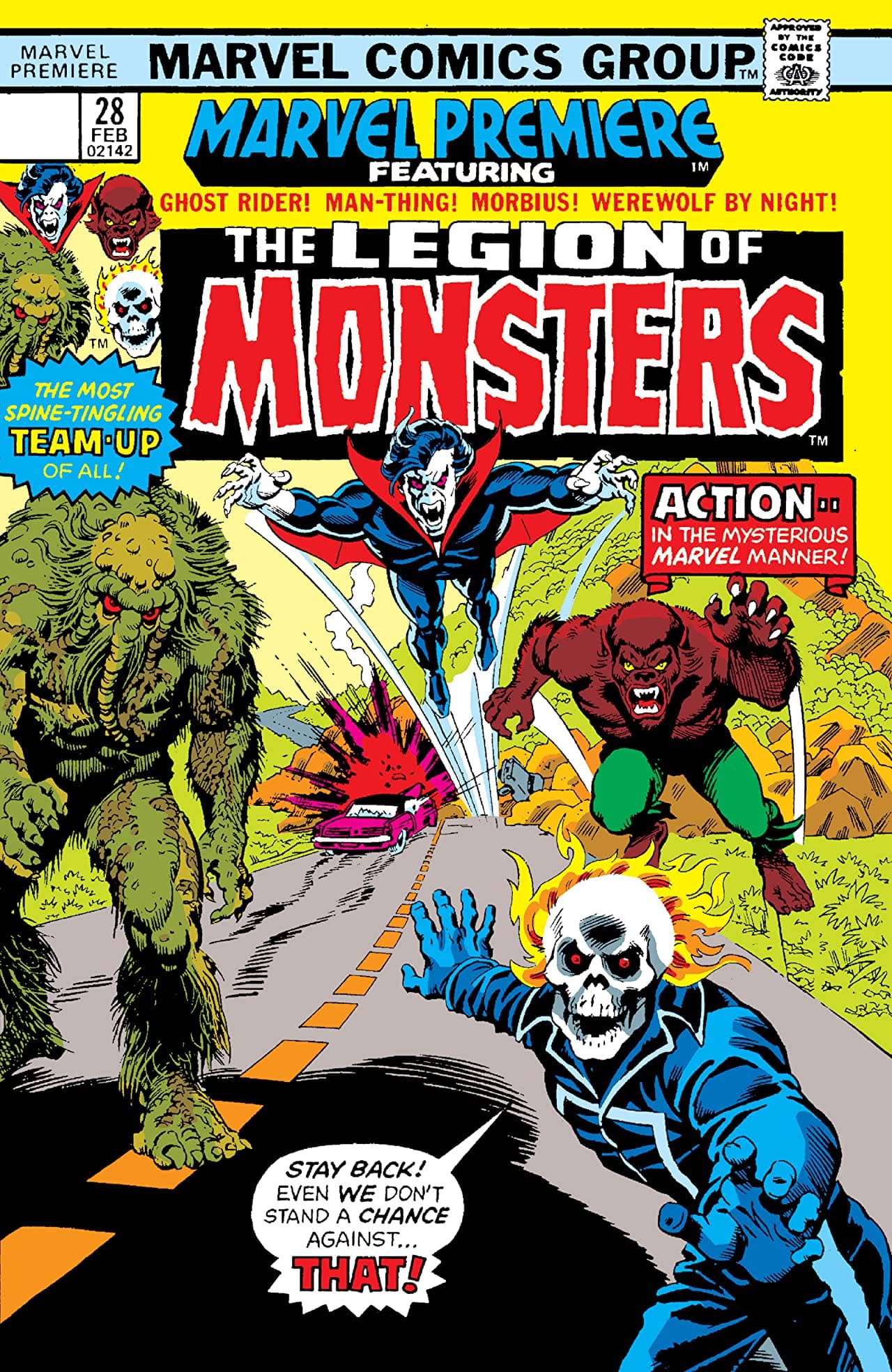Marvel Premiere #28 cover