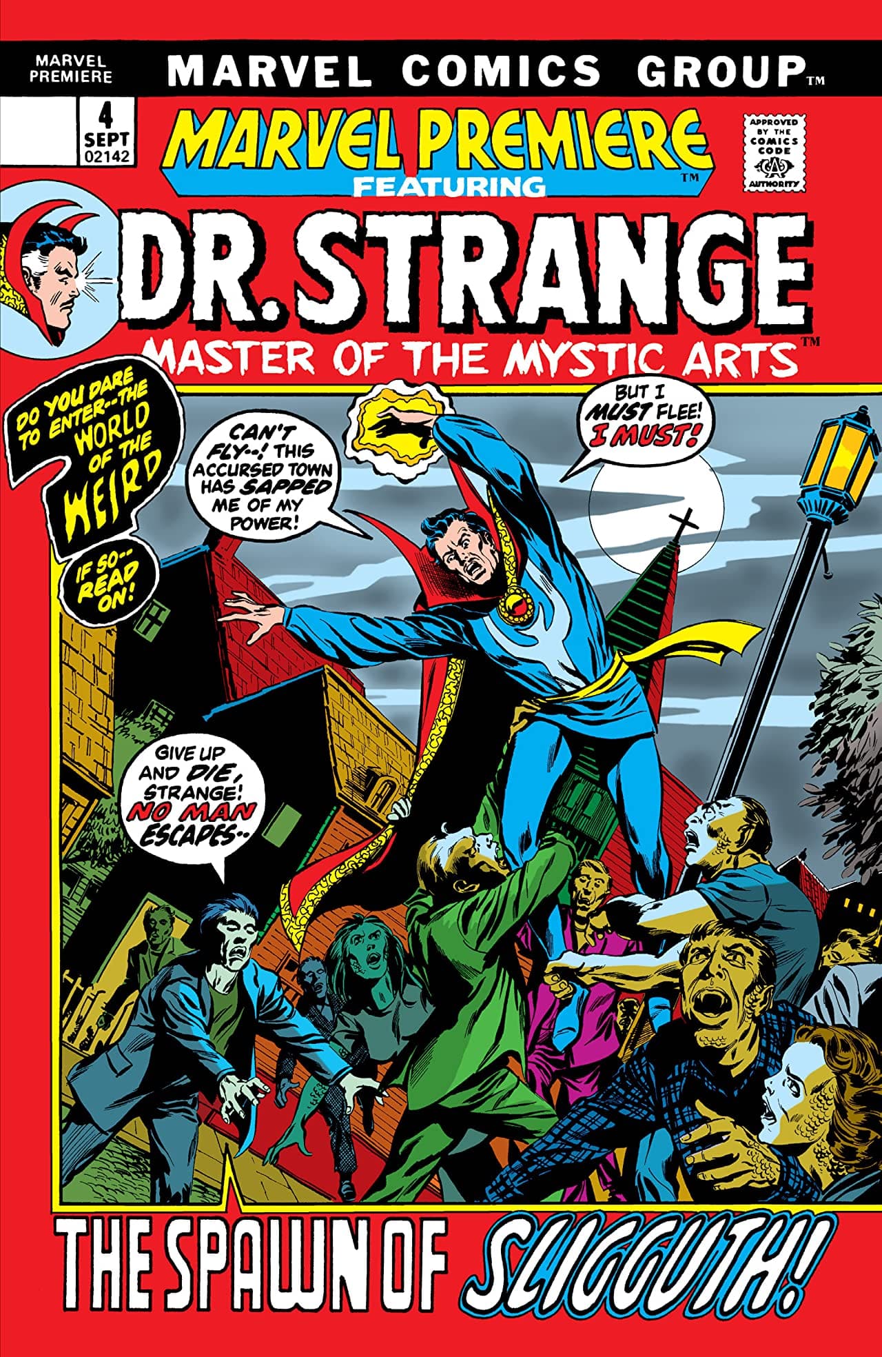 Marvel Premiere #4 cover