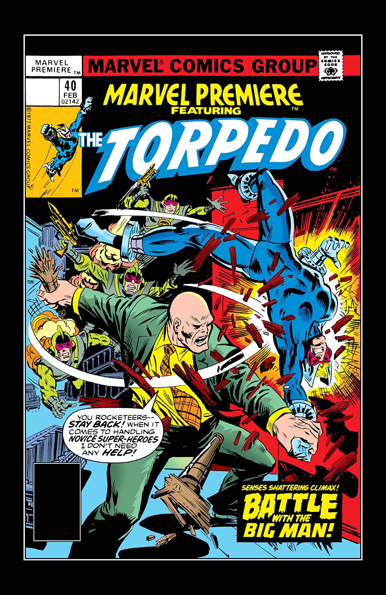 Marvel Premiere #40 cover
