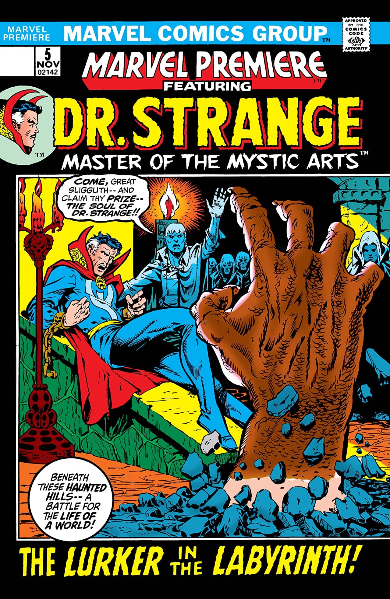 Marvel Premiere #5 cover