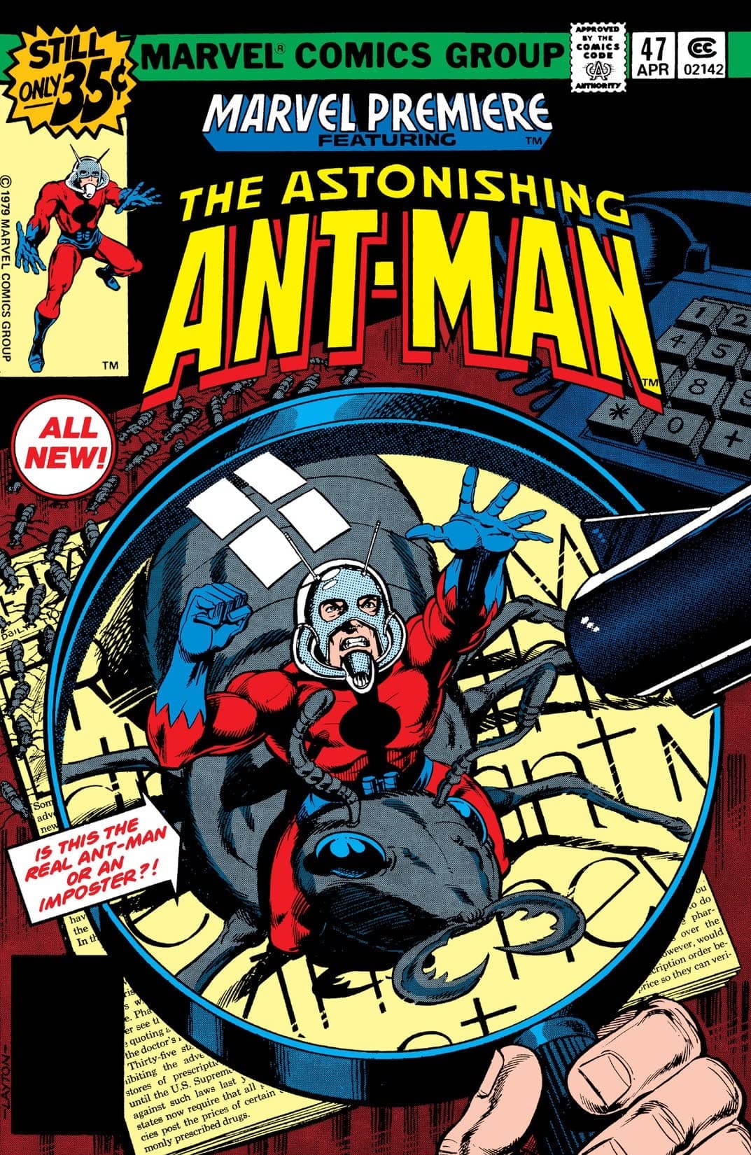 Marvel Premiere #47 cover