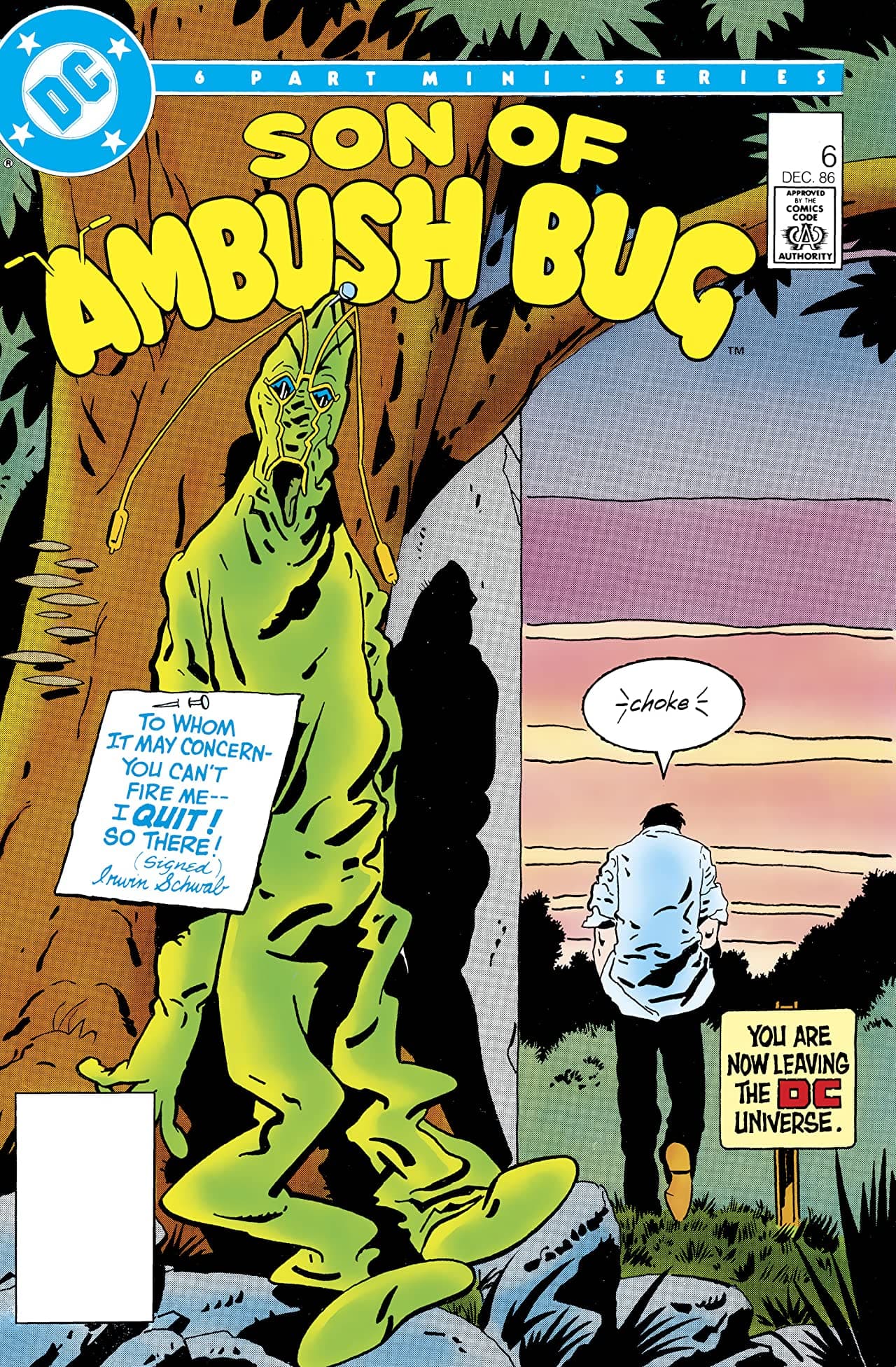 Son of Ambush Bug #6 cover