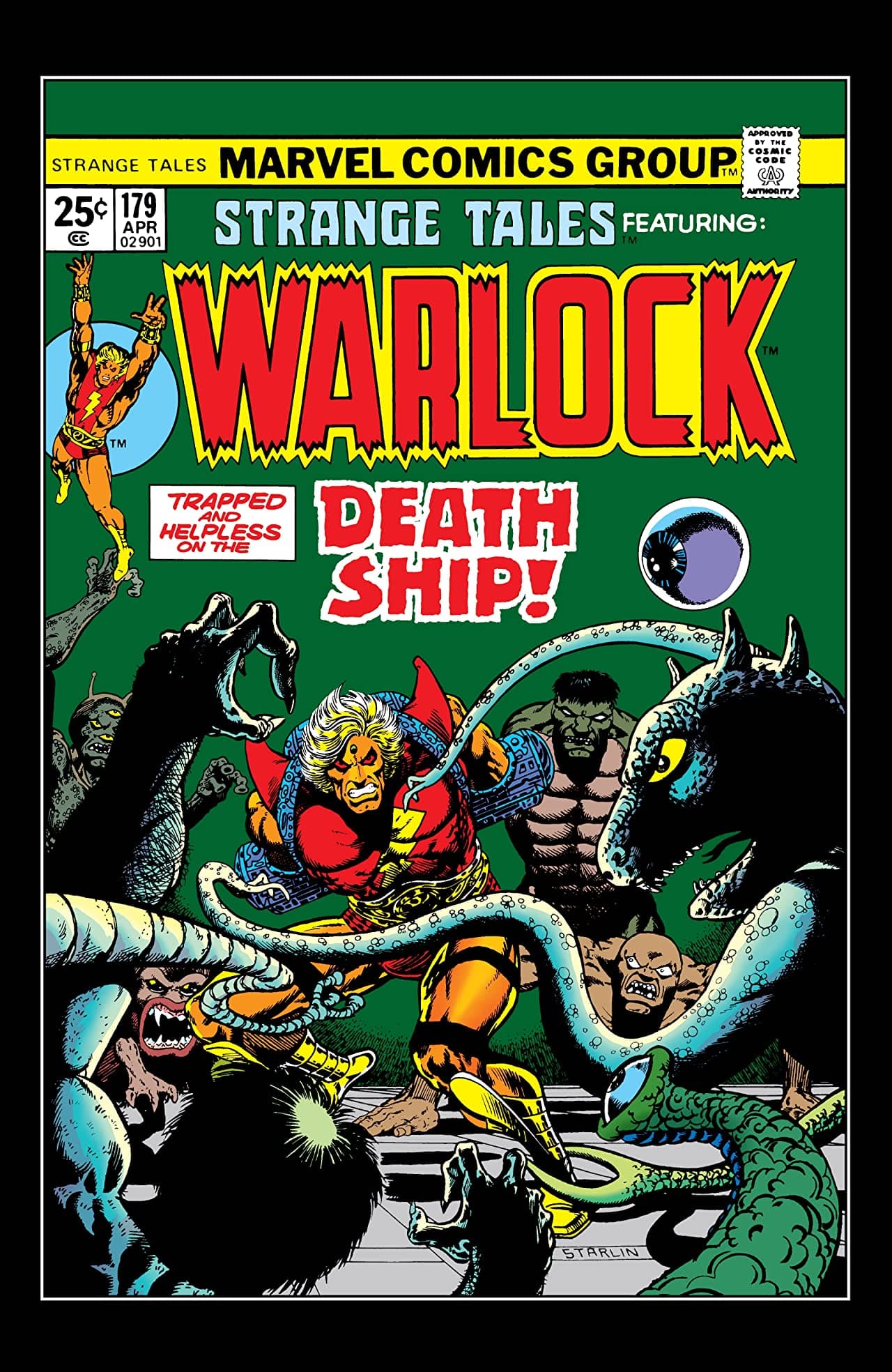 Strange Tales #179 cover