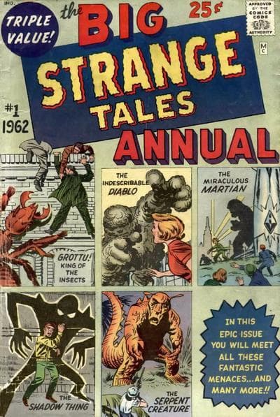 Strange Tales Annual #1 cover
