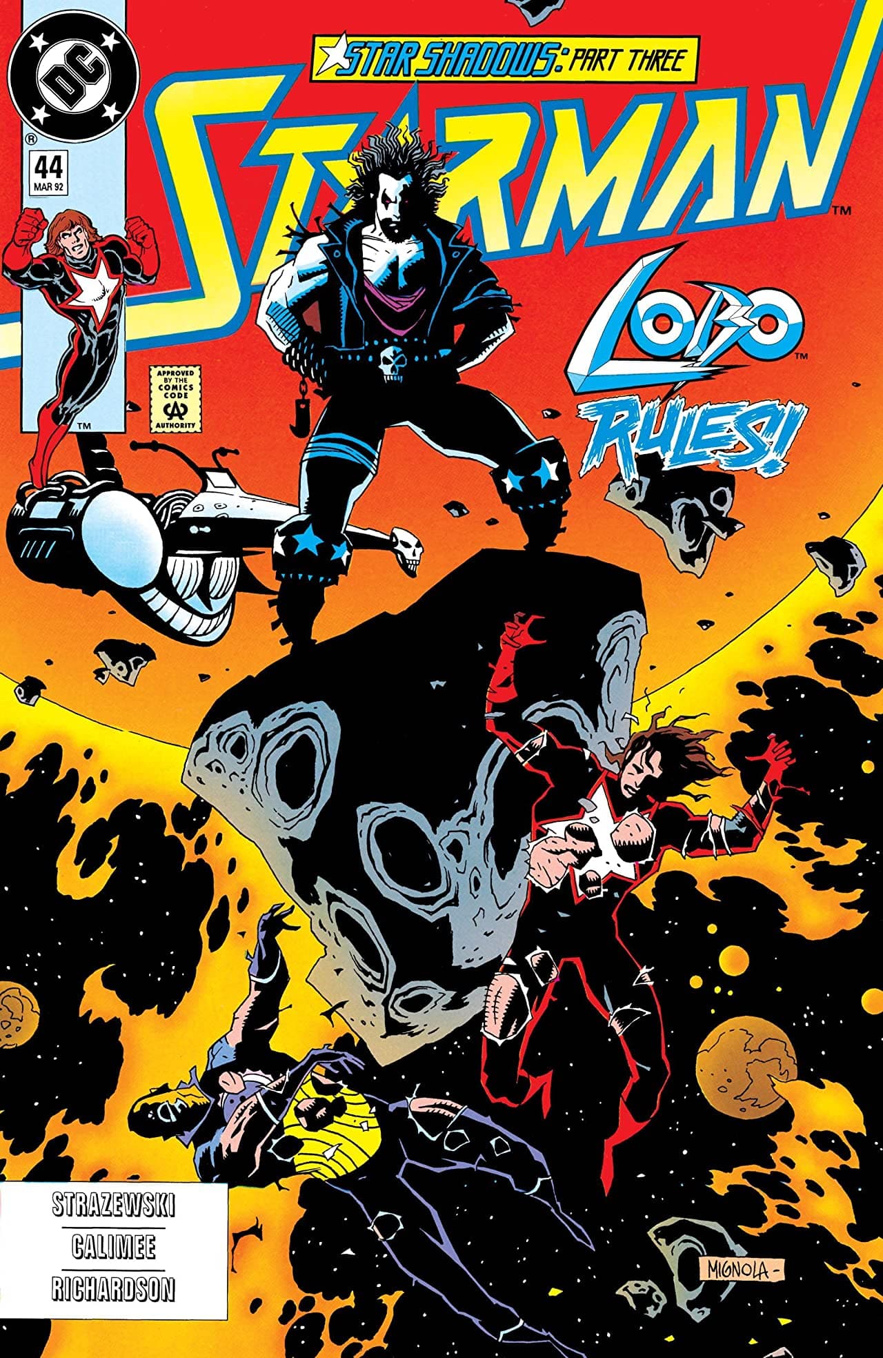 Starman #44 cover