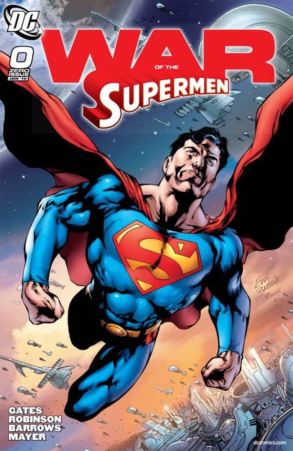 Superman: War of the Supermen #0 cover