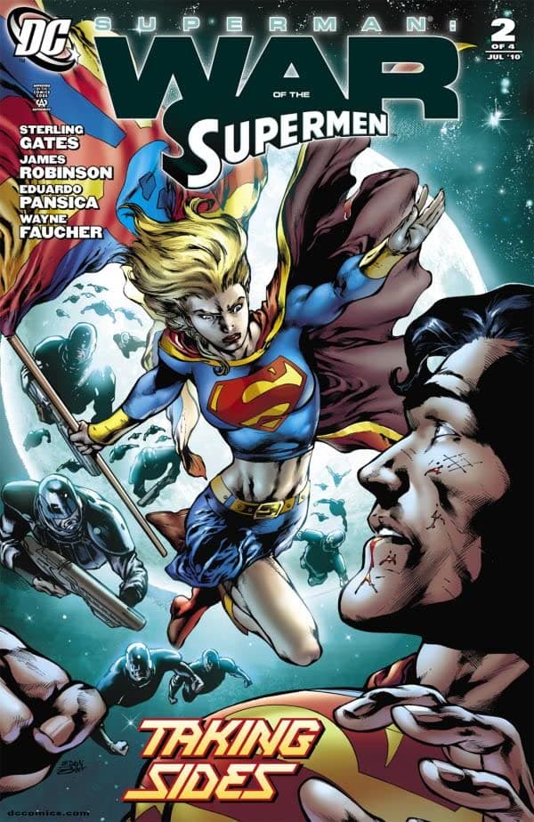Superman: War of the Supermen #2 cover