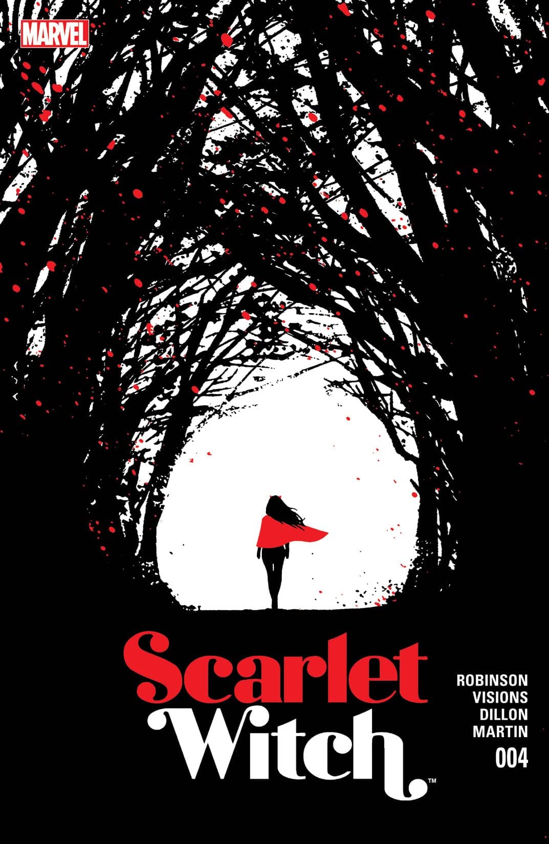 Scarlet Witch #4 cover