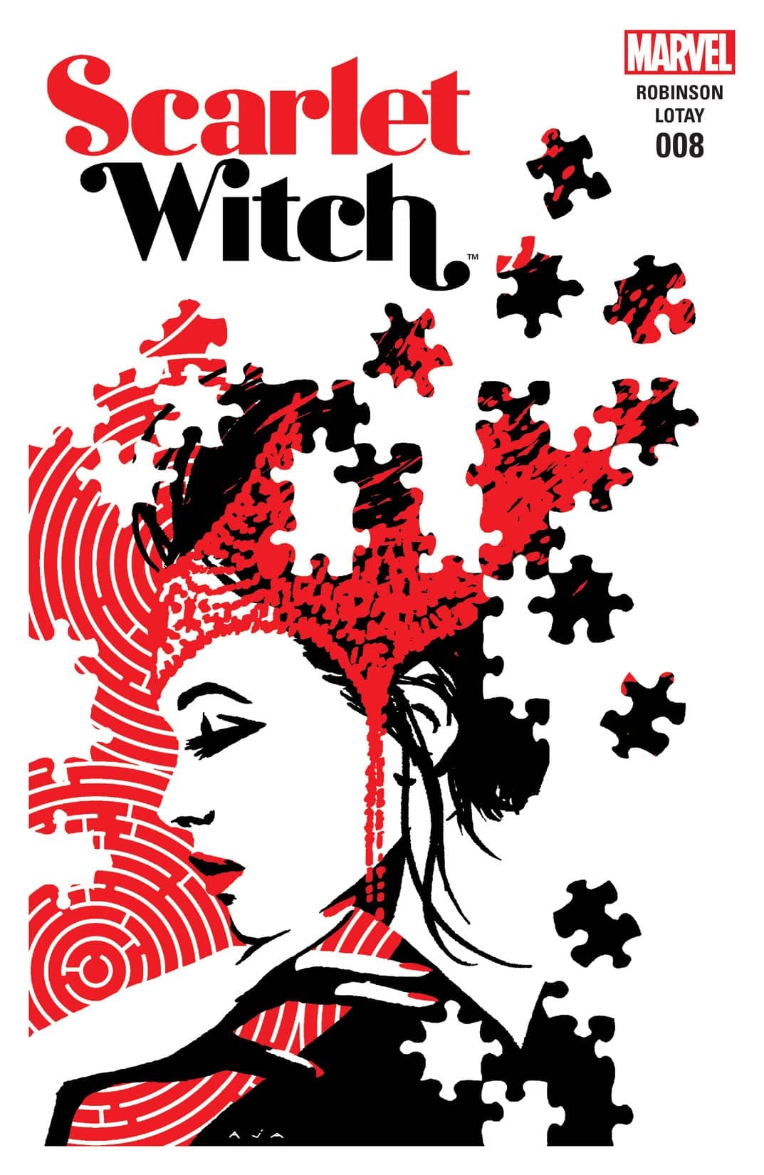 Scarlet Witch #8 cover