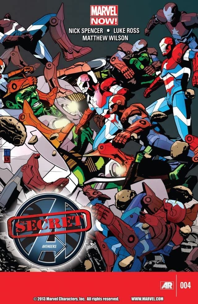 Secret Avengers #4 cover
