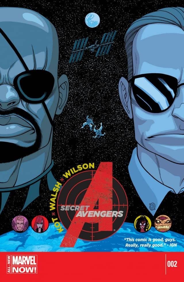 Secret Avengers #2 cover