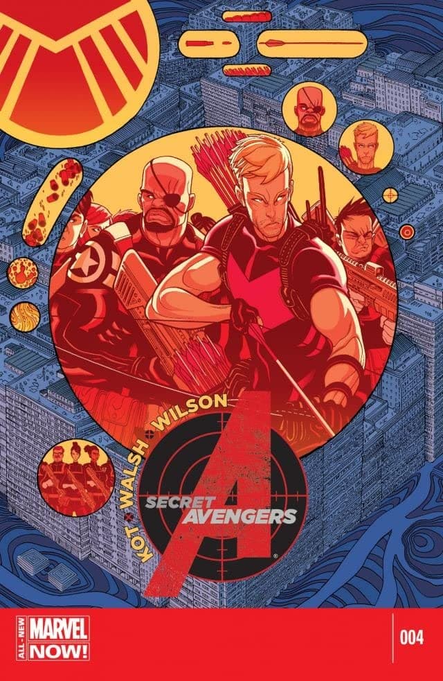 Secret Avengers #4 cover