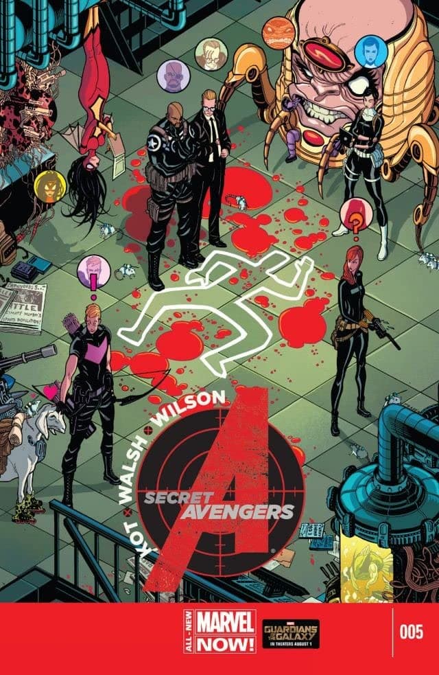 Secret Avengers #5 cover