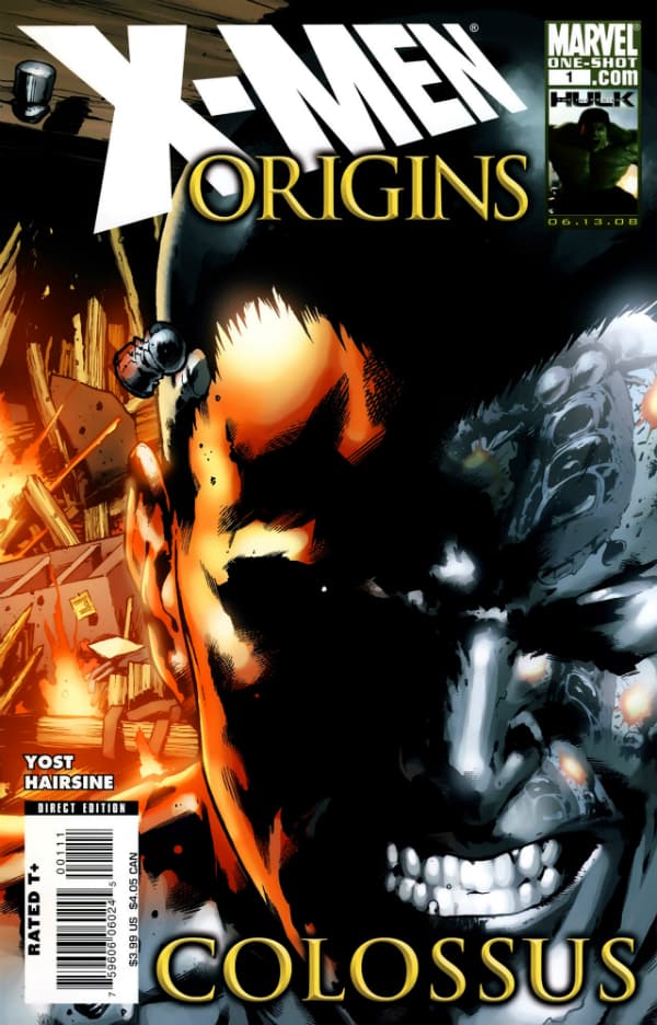 X-Men Origins: Colossus #1 cover