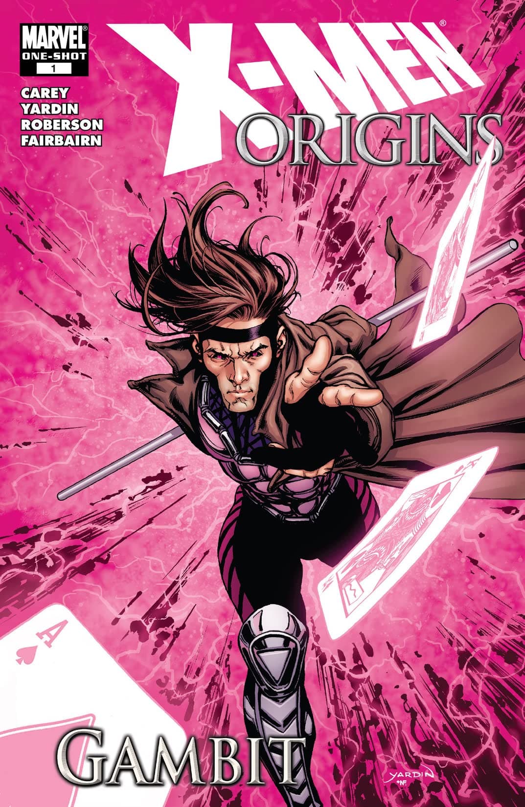 X-Men Origins: Gambit #1 cover