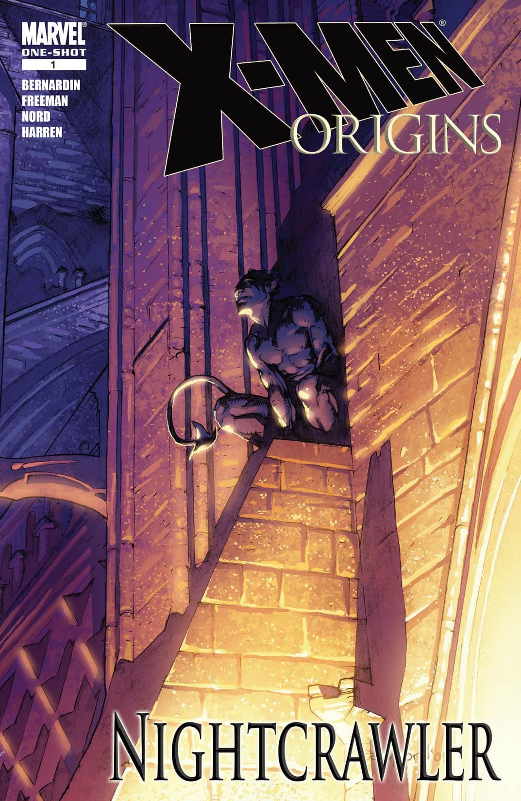 X-Men Origins: Nightcrawler #1 cover