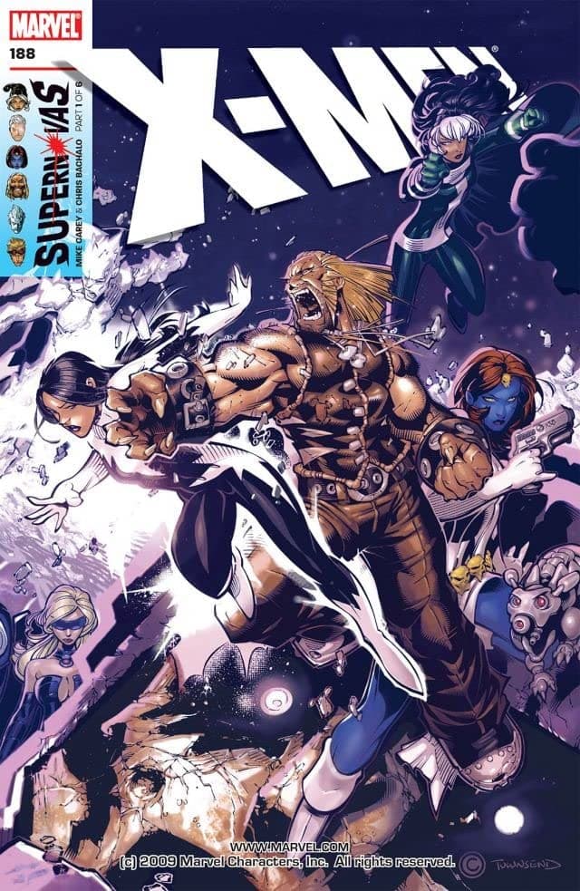 X-Men #188 cover