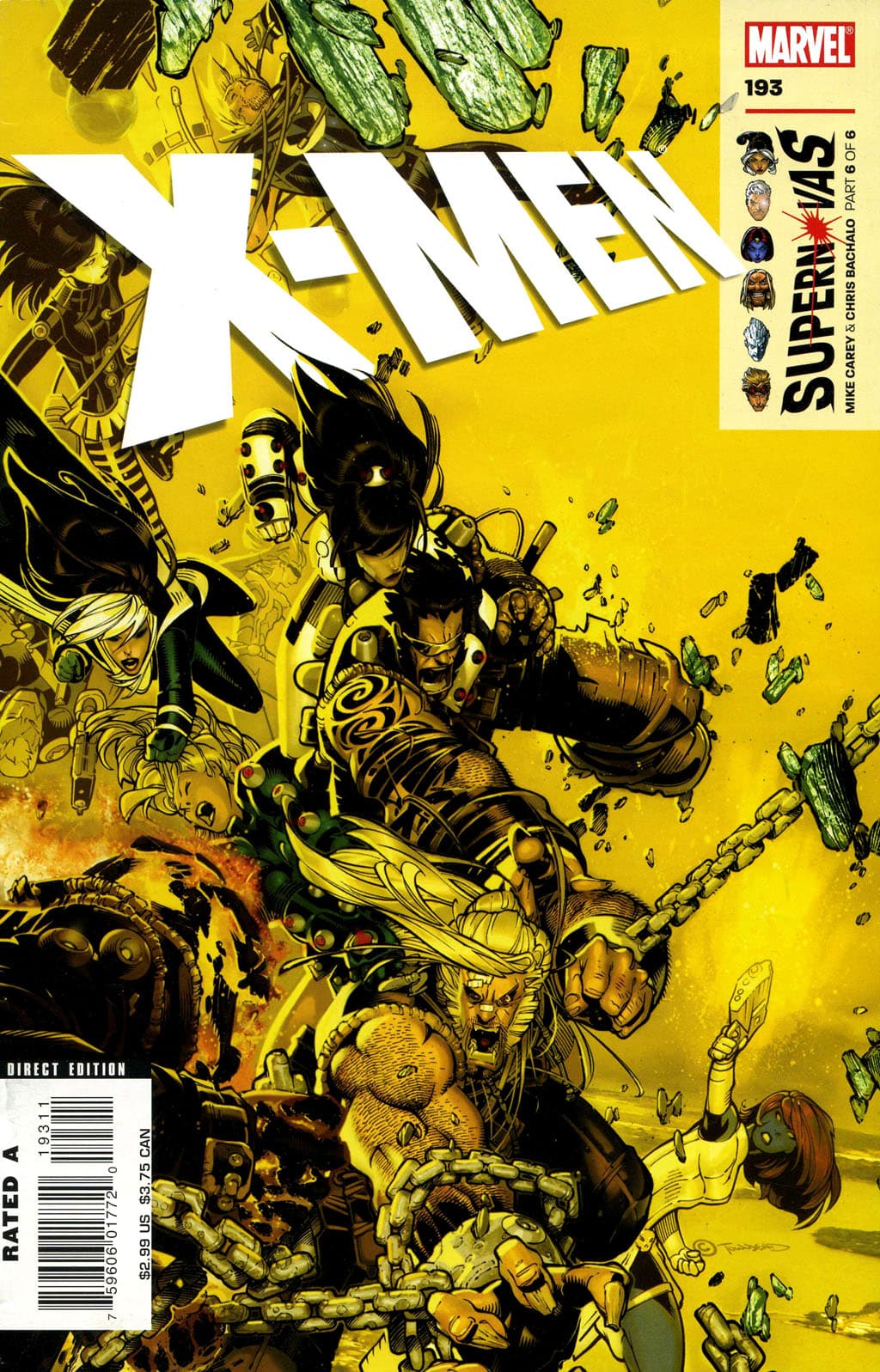 X-Men #193 cover