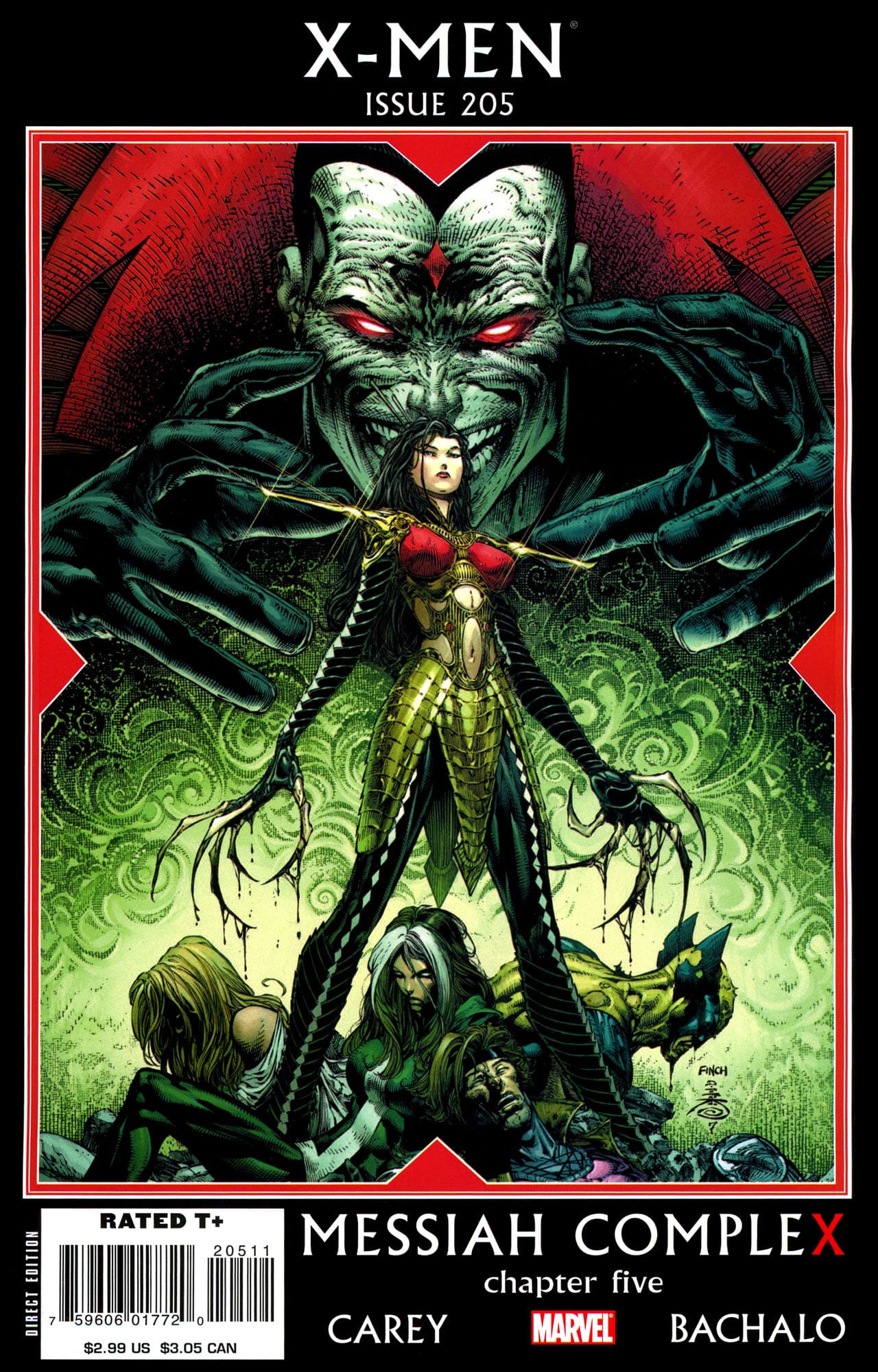 X-Men #205 cover