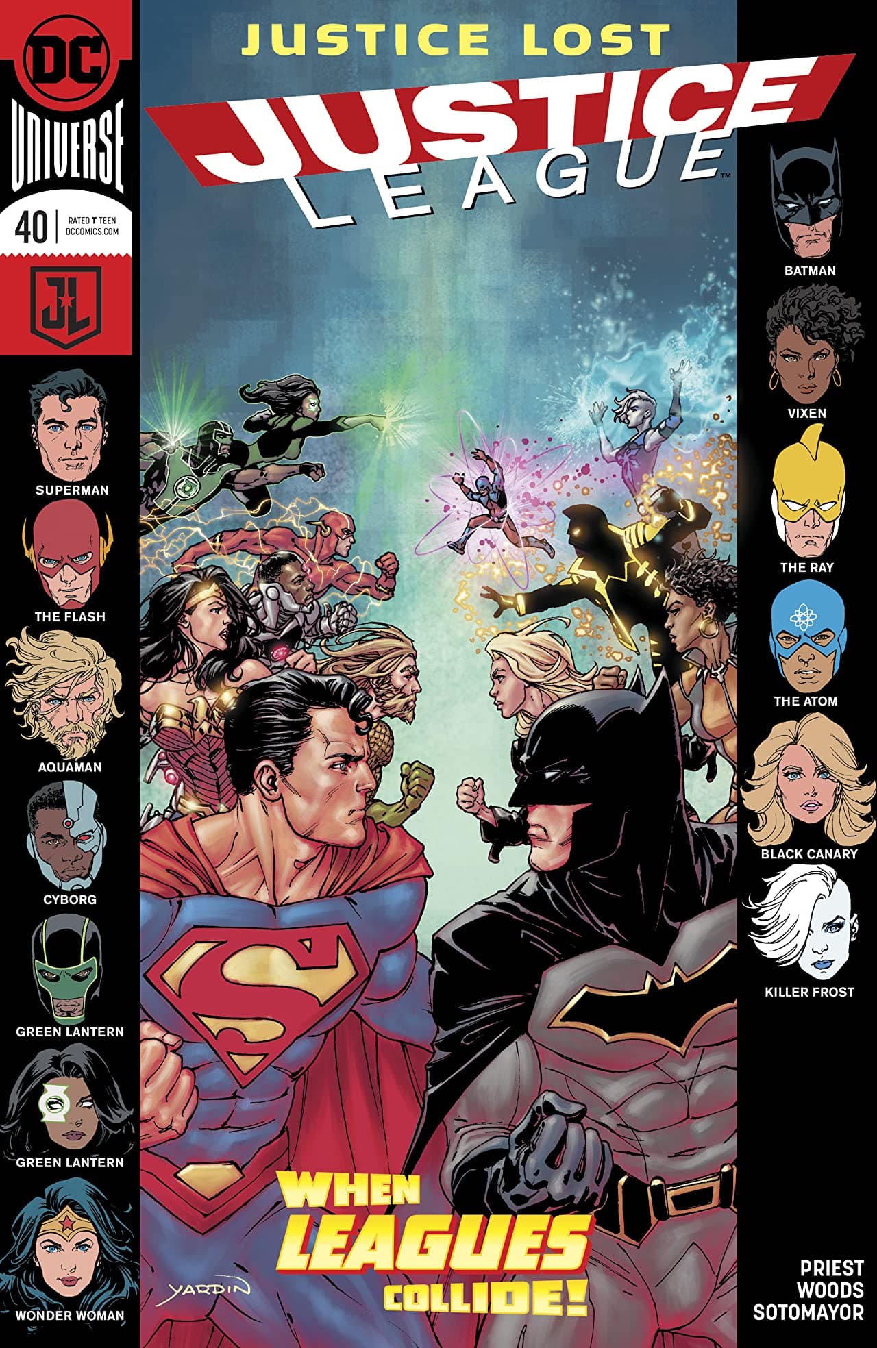 Justice League #40 cover