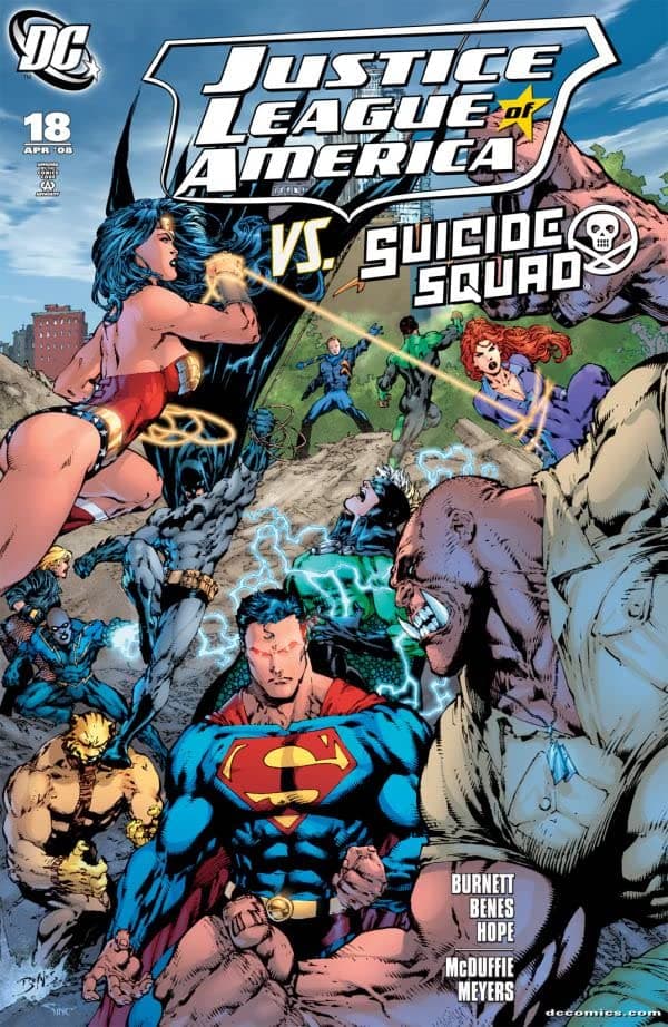 Justice League of America #18 cover