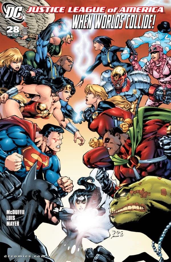 Justice League of America #28 cover