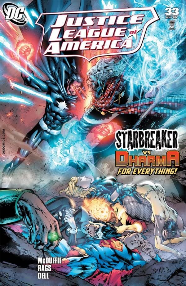 Justice League of America #33 cover