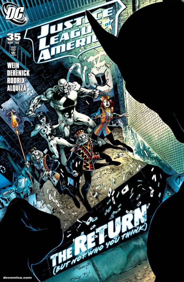 Justice League of America #35 cover