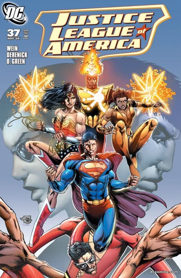 Justice League of America #37 cover