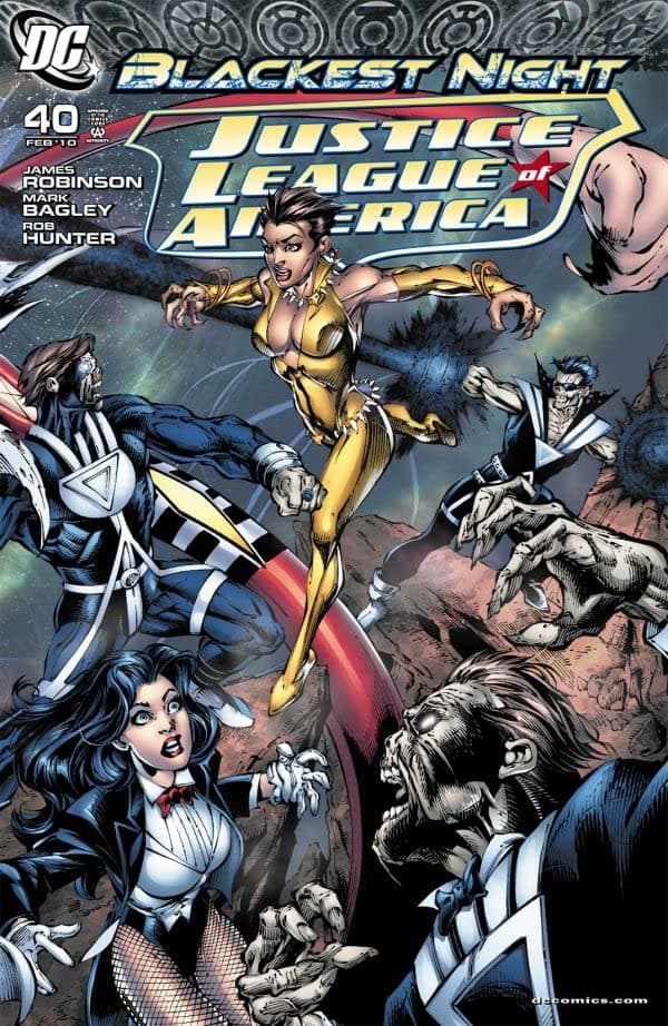 Justice League of America #40 cover
