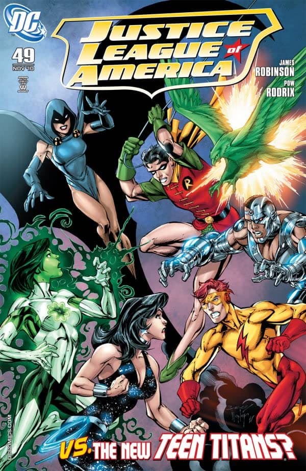 Justice League of America #49 cover