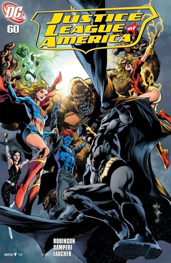 Justice League of America #60 cover