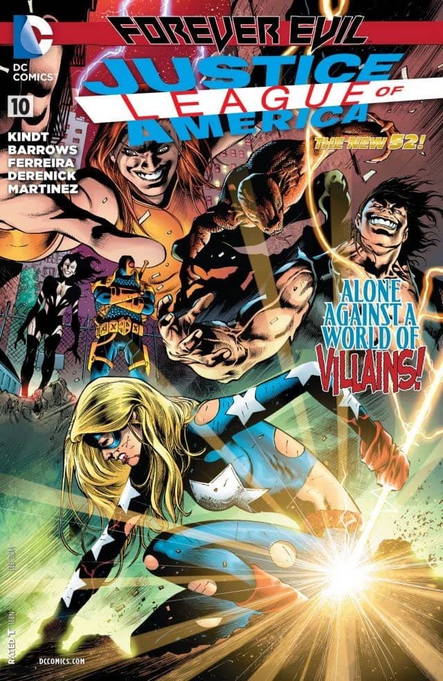 Justice League of America #10 cover