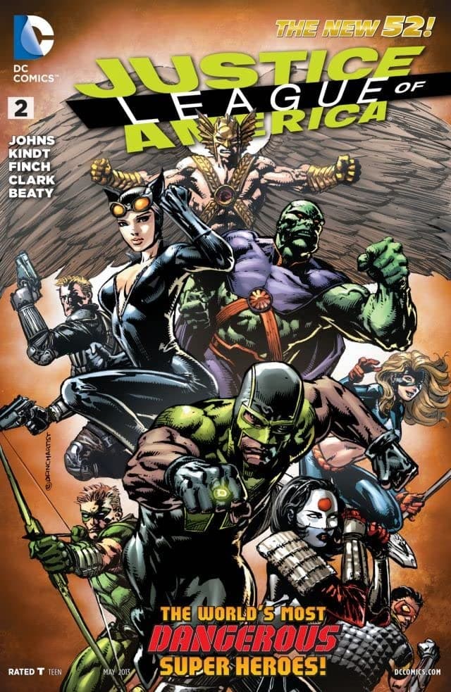 Justice League of America #2 cover