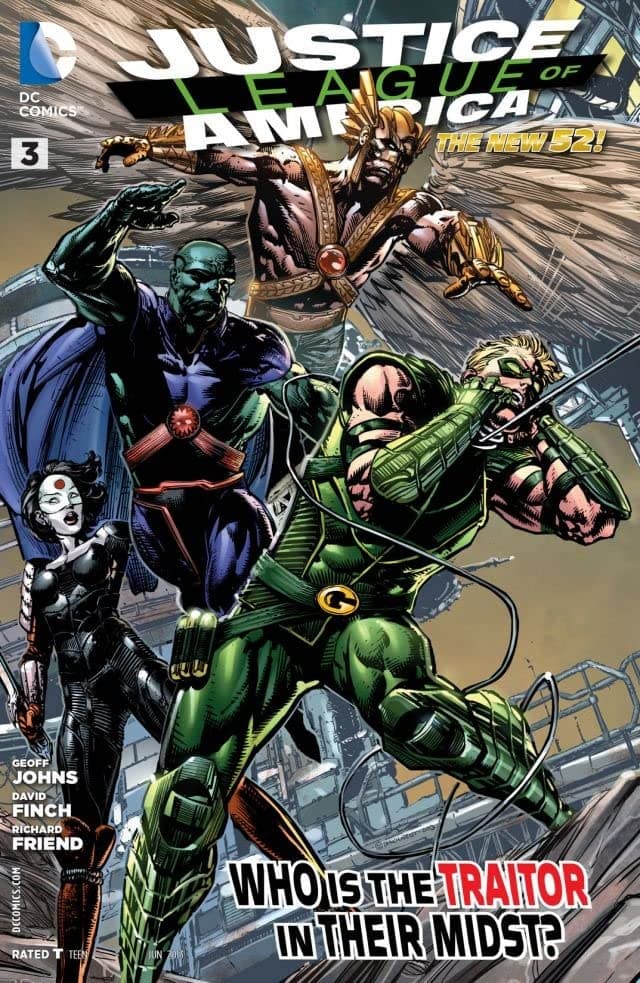 Justice League of America #3 cover