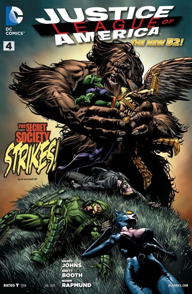 Justice League of America #4 cover
