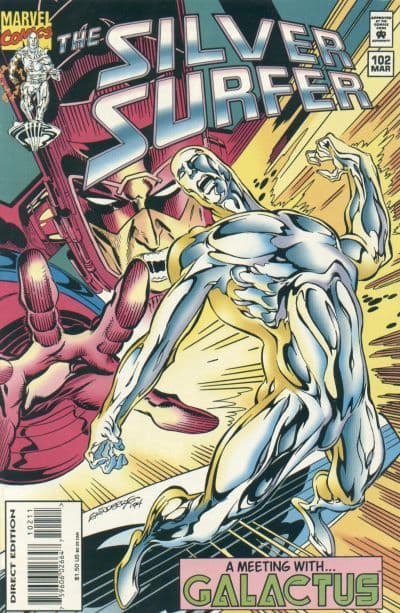 Silver Surfer #102 cover