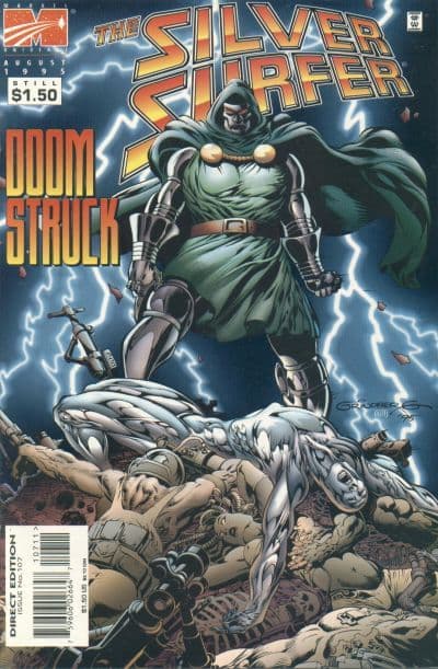 Silver Surfer #107 cover