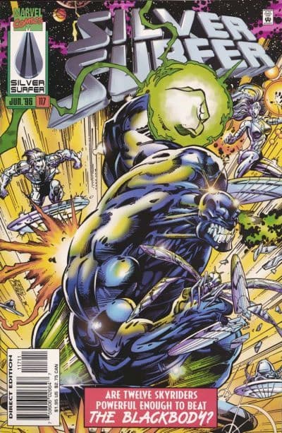 Silver Surfer #117 cover
