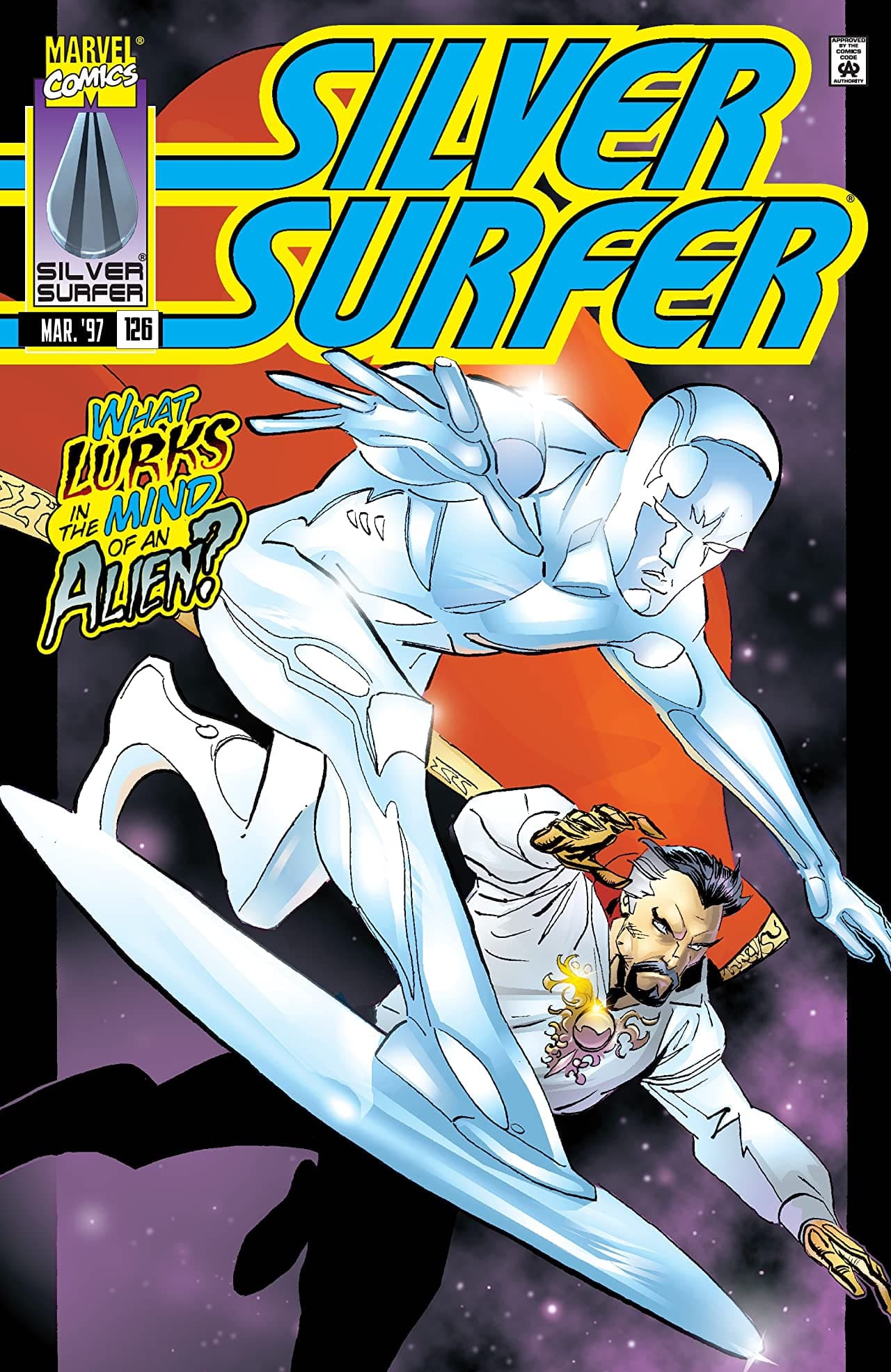 Silver Surfer #126 cover