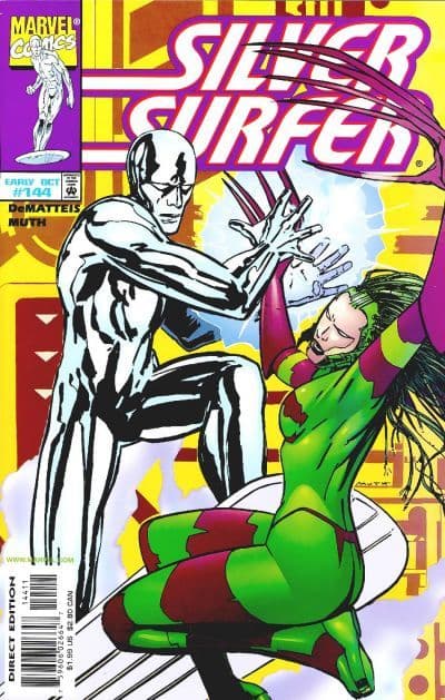Silver Surfer #144 cover
