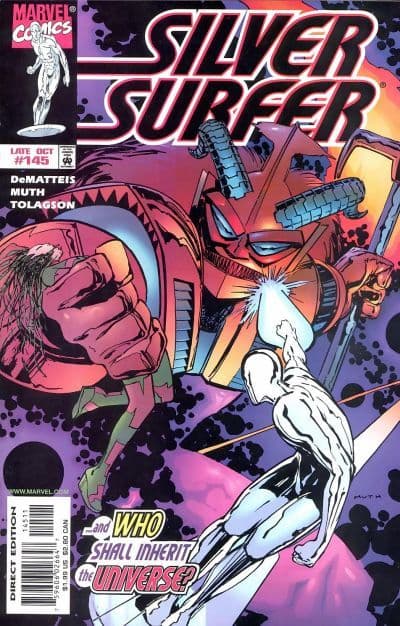 Silver Surfer #145 cover