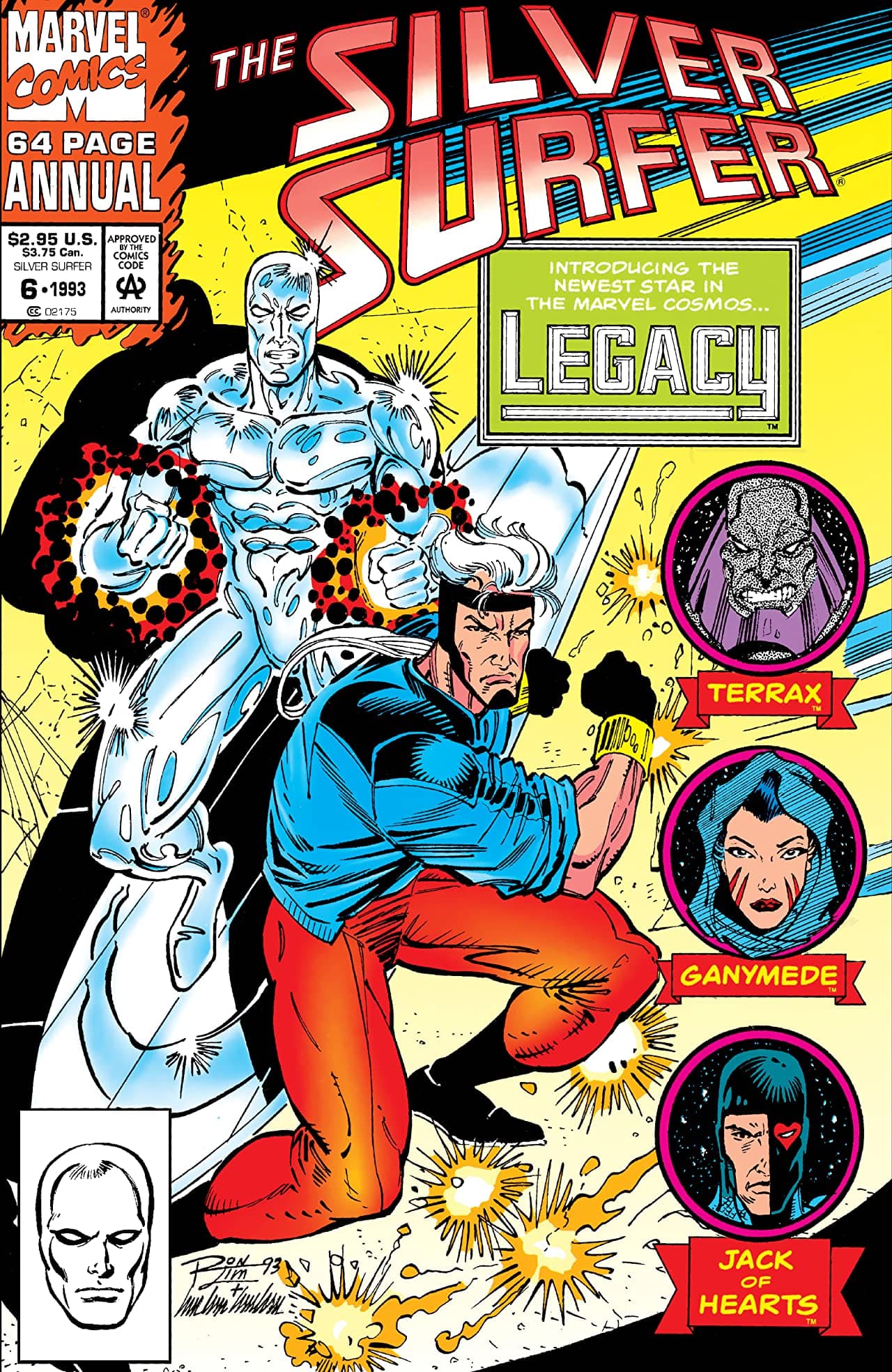 Silver Surfer Annual #6 cover